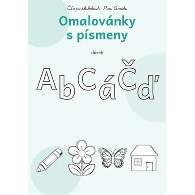 Omalovánky s písmeny